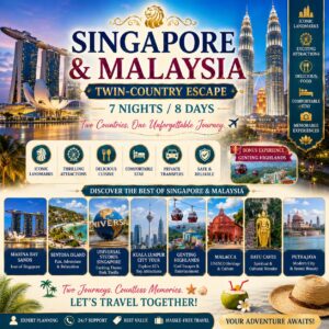 Singapore With Malaysia Package 7 Nights / 8 Days Twin-Country Escape