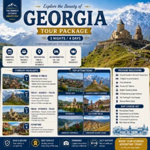 Georgia Tour Package – 3 Nights / 4 Days