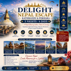 Delight Nepal Escape – 5N/6D Kathmandu & Pokhara