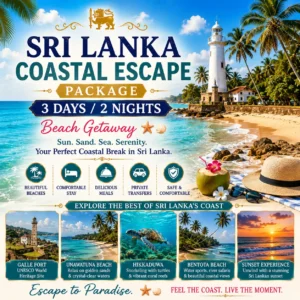 Sri Lanka 3 Day - Coastal Escape