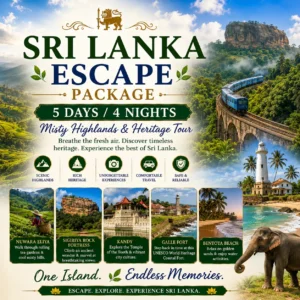 Sri Lanka 5 Days - Misty Highland & Heritage