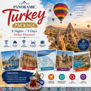 PANORAMIC TURKEY PACKAGE 8 Nights / 9 Days Turkey Discovery