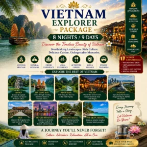 Vietnam Explorer Package 8 Nights / 9 Days