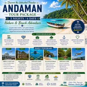 Andaman Tour Package - 5 Nights / 6 Days Nature & Beach Adventure