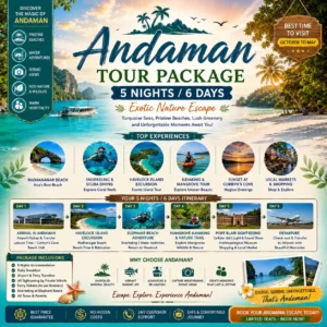Andaman Tour Package - 5 Nights / 6 Days Exotic Nature Escape