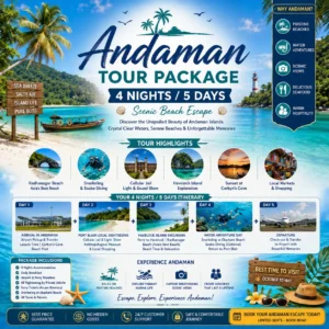 Andaman Tour Package - 4 Nights / 5 Days Scenic Beach Escape